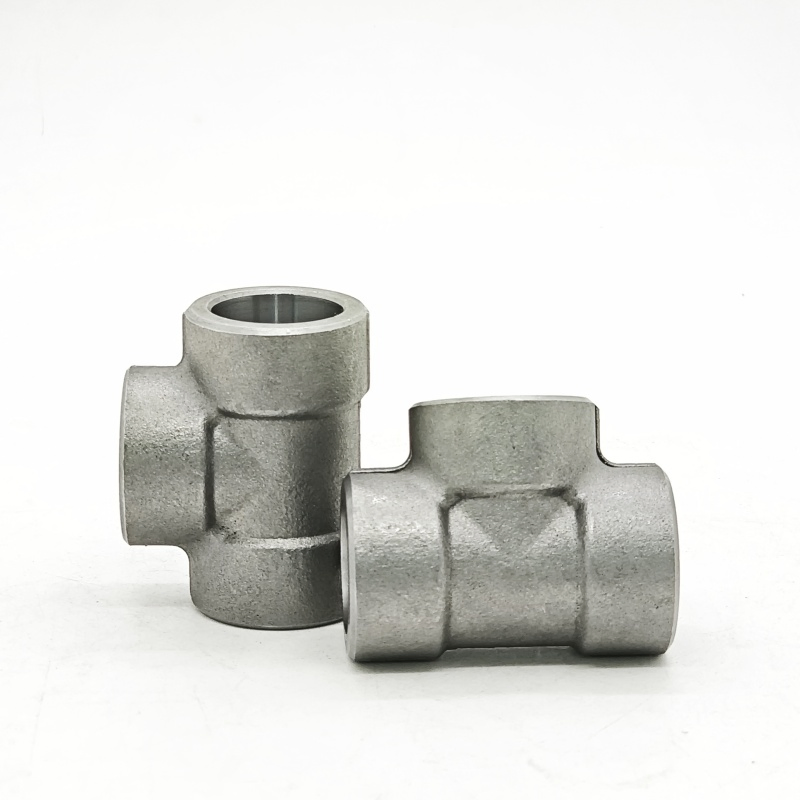 Carbon Steel Stainless Steel 316L A105 Welding Welded Flange Tee Pipe Fittings