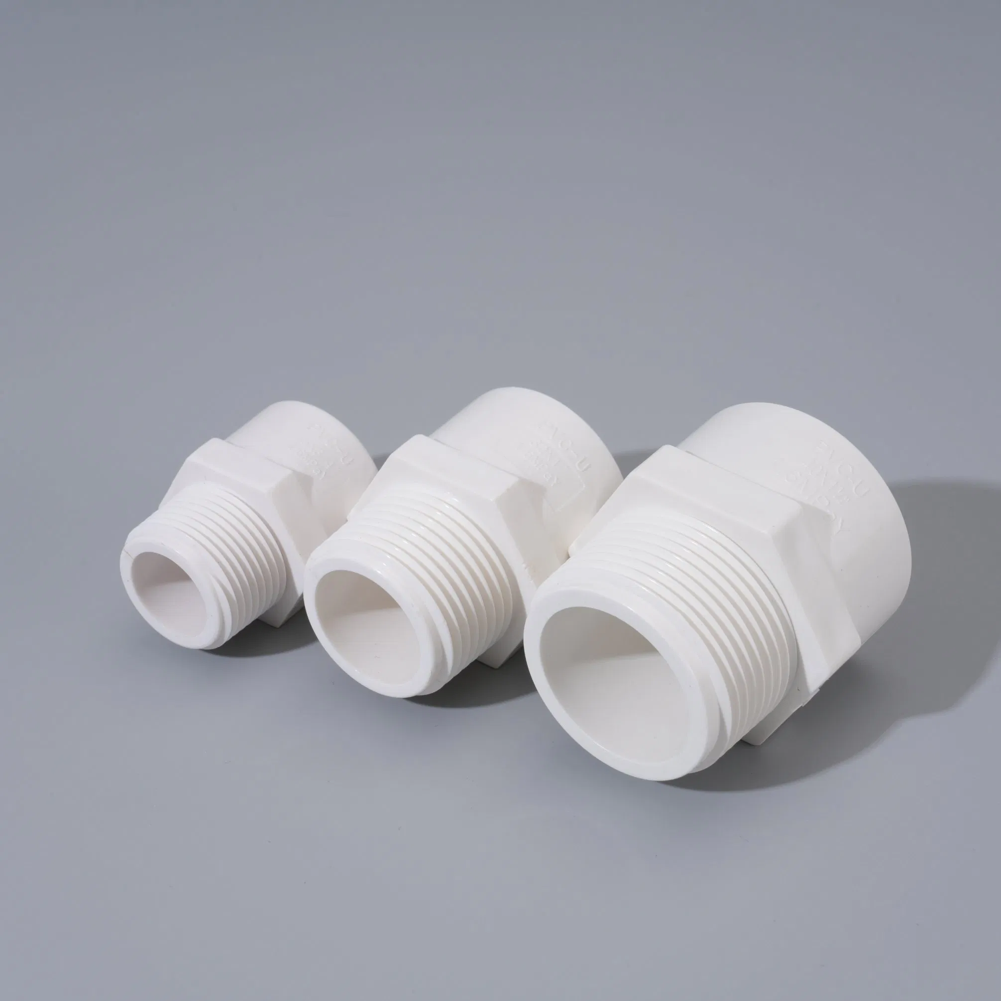 High-Pressure and Heat-Resistant PVC Male Thread Adapter Fitting for Pipe Fittings