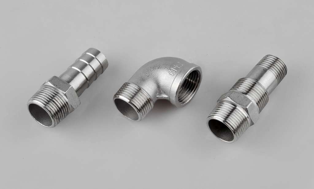 Stainless Steel CF8/CF8m/Wcb/Ci/Brass BSPT/BSPP/NPT/Welded High Pressure Stainless Steel Pipe Fitting for Chemical Industry