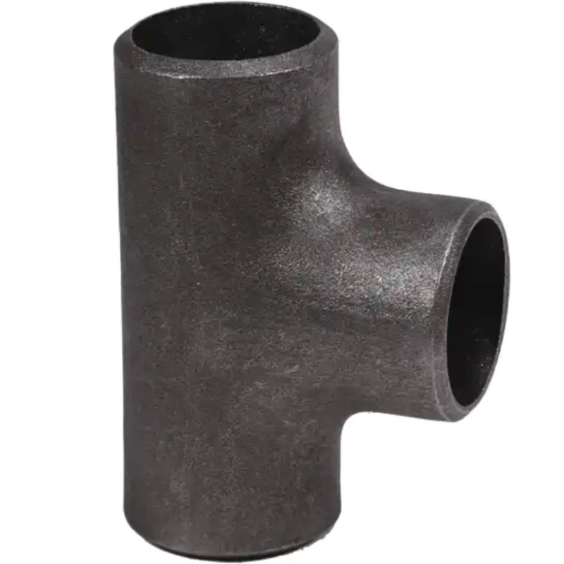 Carbon Steel Stainless Butt Weld Straight Reducing Tee Factory Direct Pipe Fittings