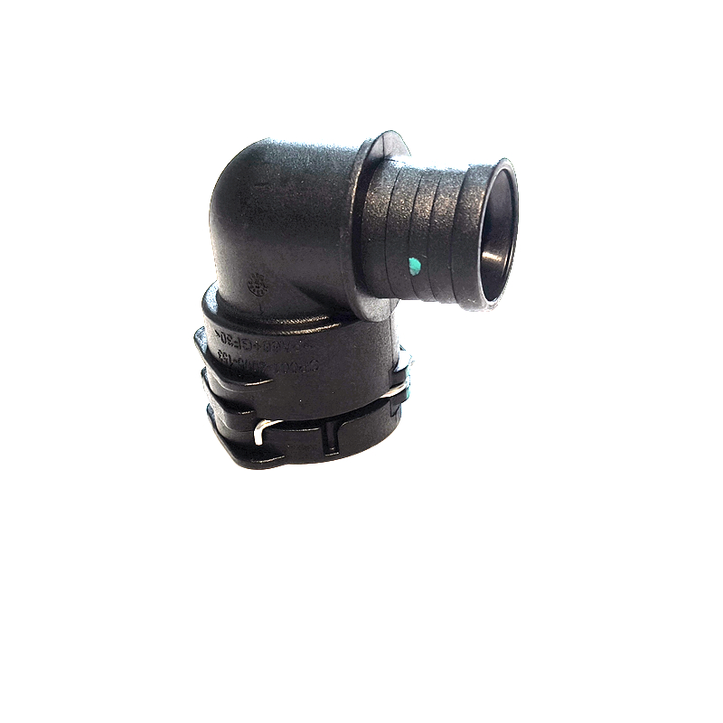 Auto Cars Male and Female Pipe Plastic Quick Connector Elbow Connectors for Auto Parts and Factories, Farms and Industrial Machinery 17.5ID14 Elbow Connectors