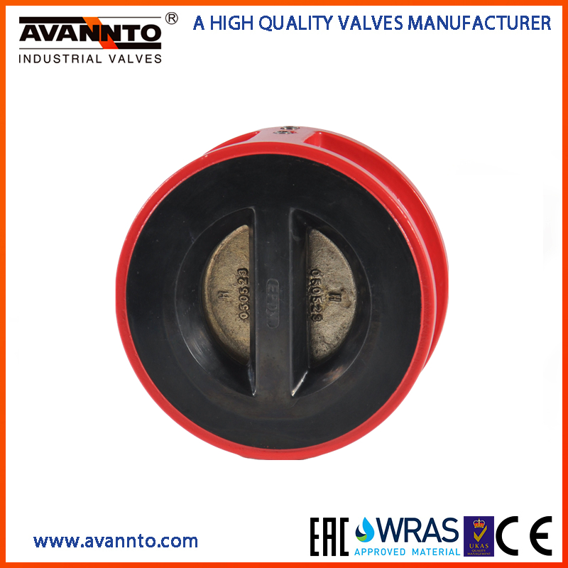 Full Liner Dual Plated Wafer Type Check Valves