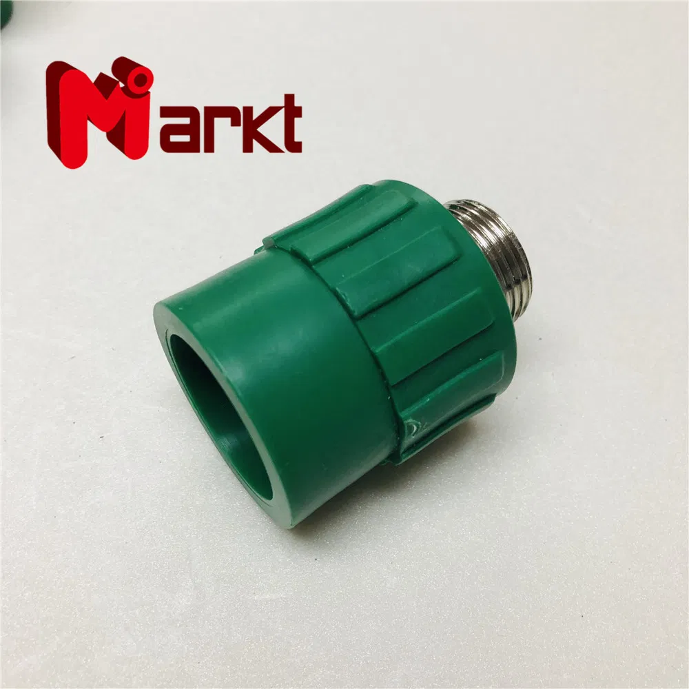 Pn16 PPR Water Pipe Weld Connection Fittings Male Thread Socket