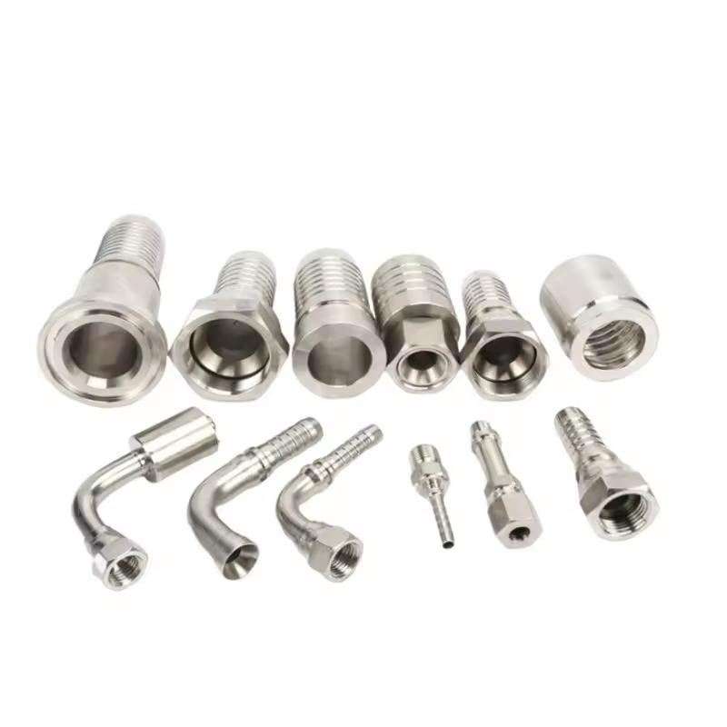 Inside Outside Male Female Threaded Hydraulic Quick Straight Elbow Fitting High Pressure Parker Hydraulic Hose Pipe Adapter Fitting