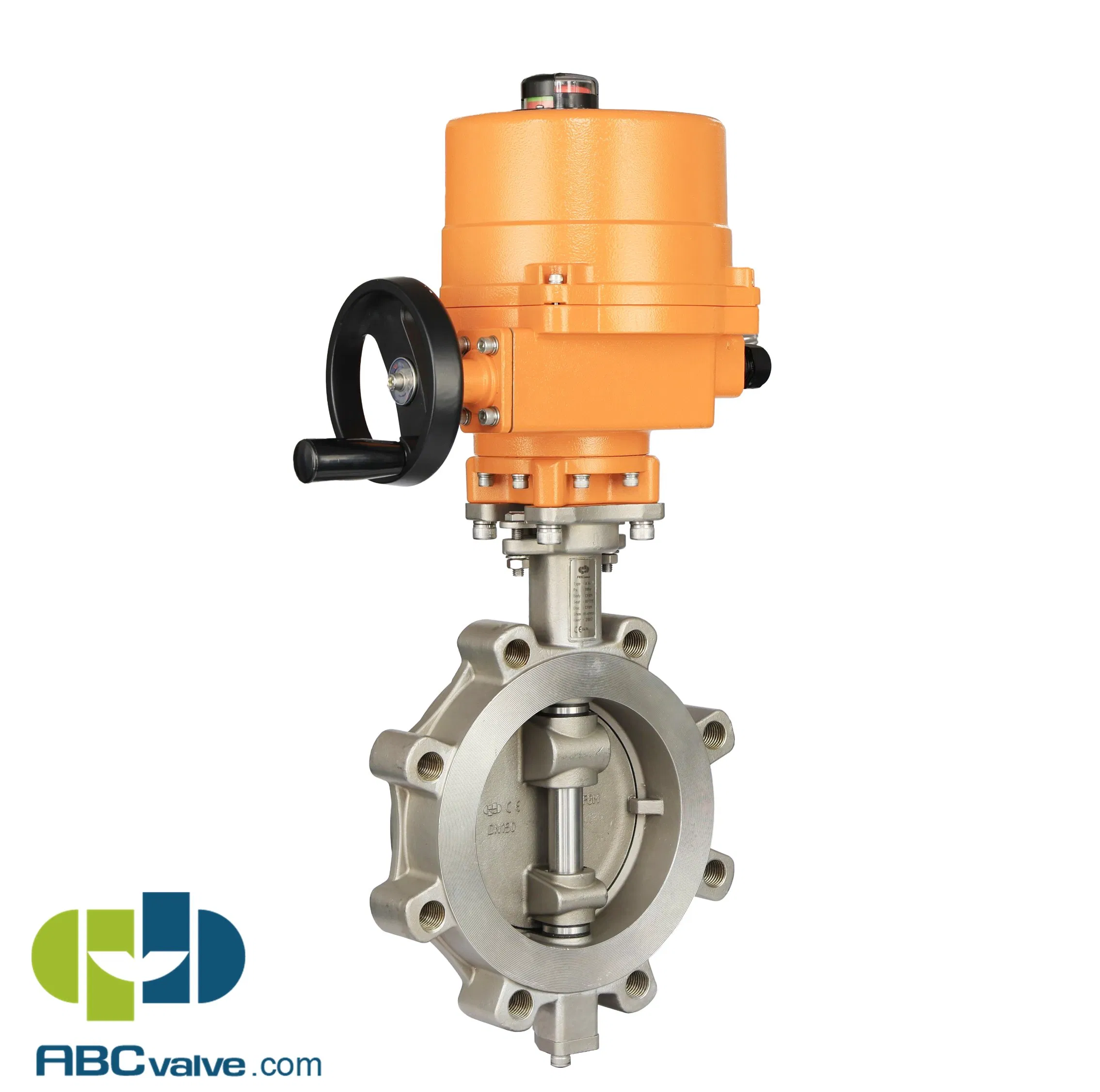 Wafer Lug High Performance Butterfly Valve with Electric Actuator for Air Treatment