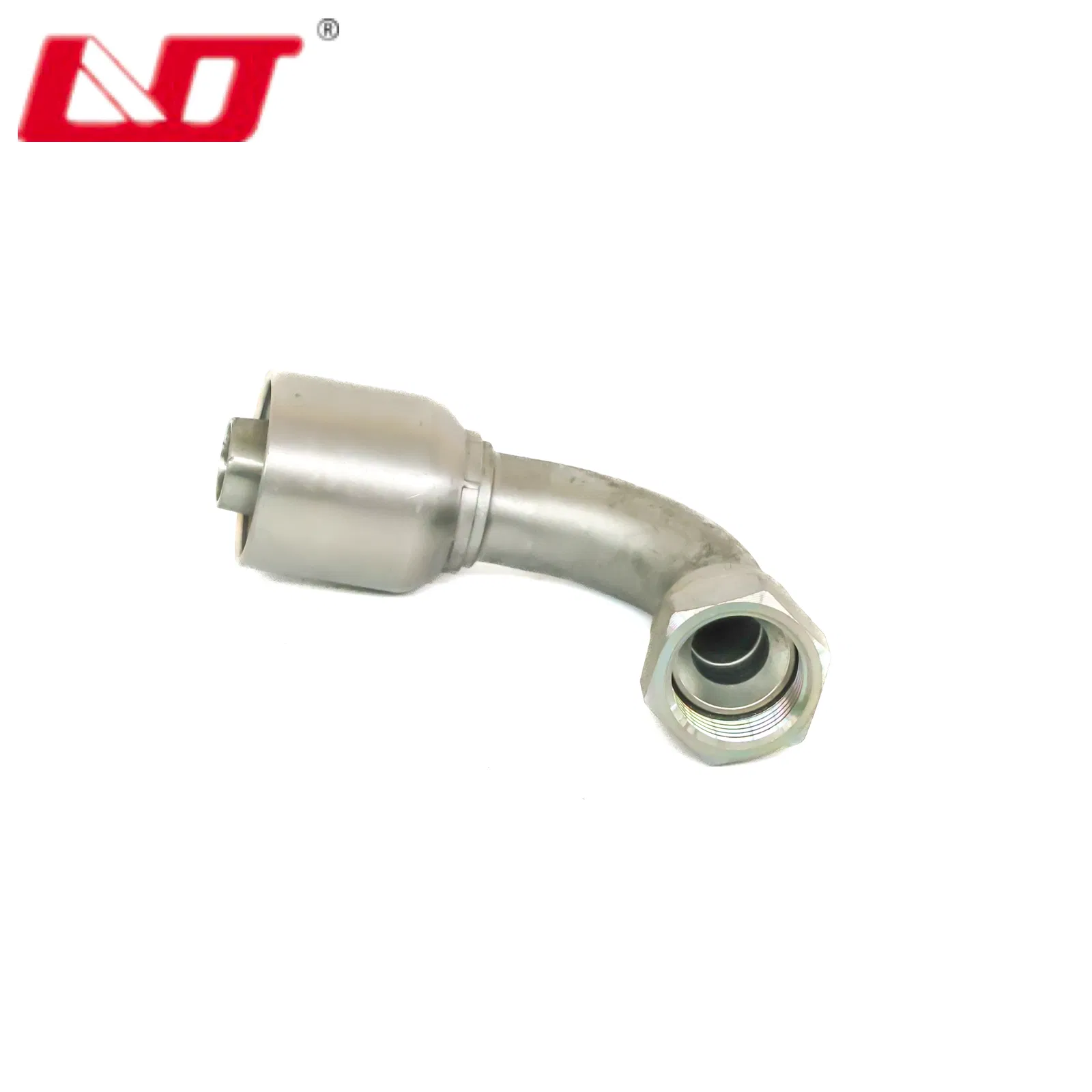 Heavy-Duty Hydraulic Hose Fitting Flange Connector for Machinery