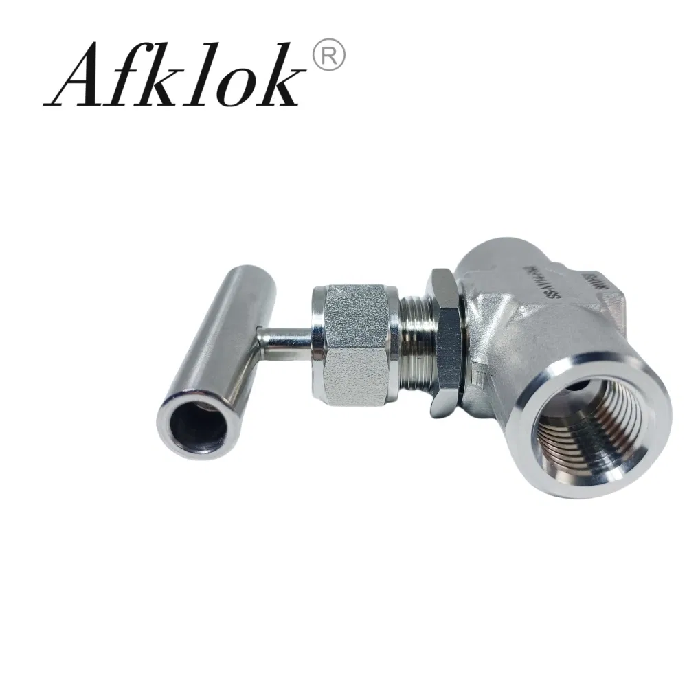 Working Pressure 6000psi 316L 1/4 to 1 Inch Female Thread High-Precision Flow Regulation Capability and High Pressure &amp; Corrosion Resista Needle Valve