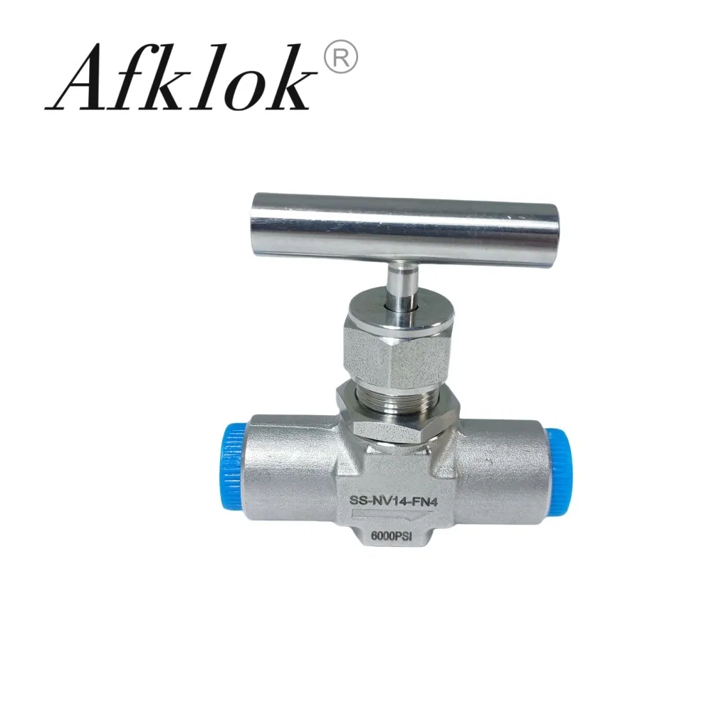 Working Pressure 6000psi 316L 1/4 to 1 Inch Female Thread High-Precision Flow Regulation Capability and High Pressure &amp; Corrosion Resista Needle Valve