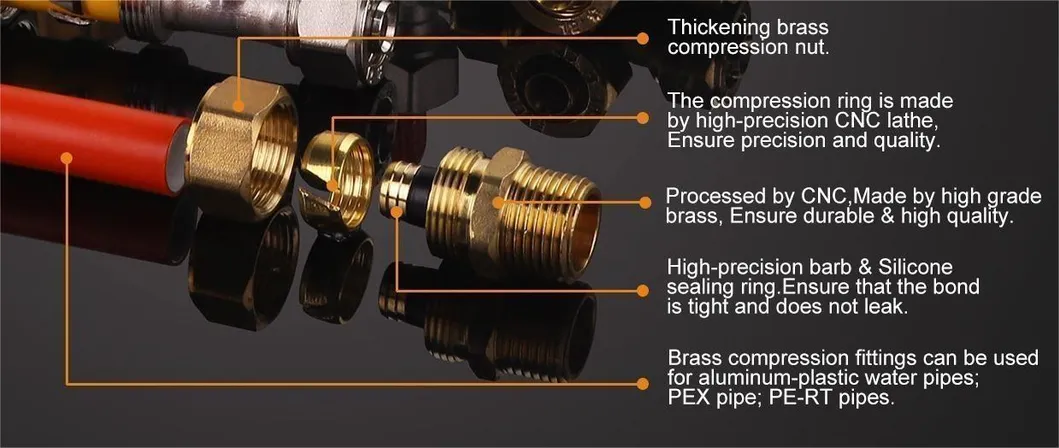 Brass Compression Fitting 2