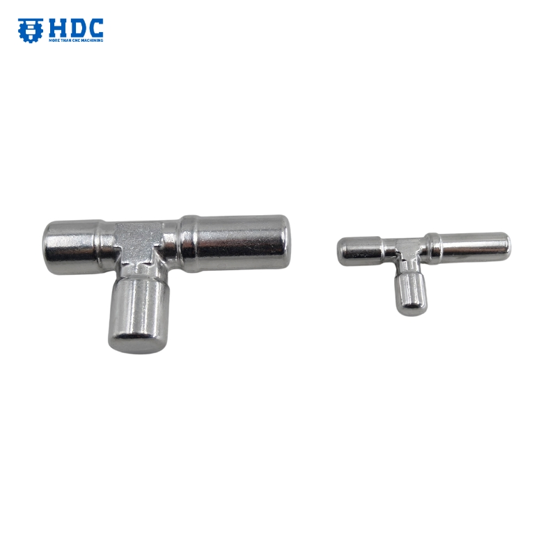 Aluminum/Stainless Steel Pipe Fitting Tee Pipe Fitting Hot Forging Part Forged Pipe Fitting