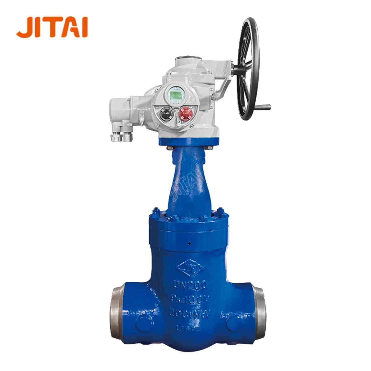 Motorized Butt Welding DN200 Flexible Wedge High Temperature Gate Valve