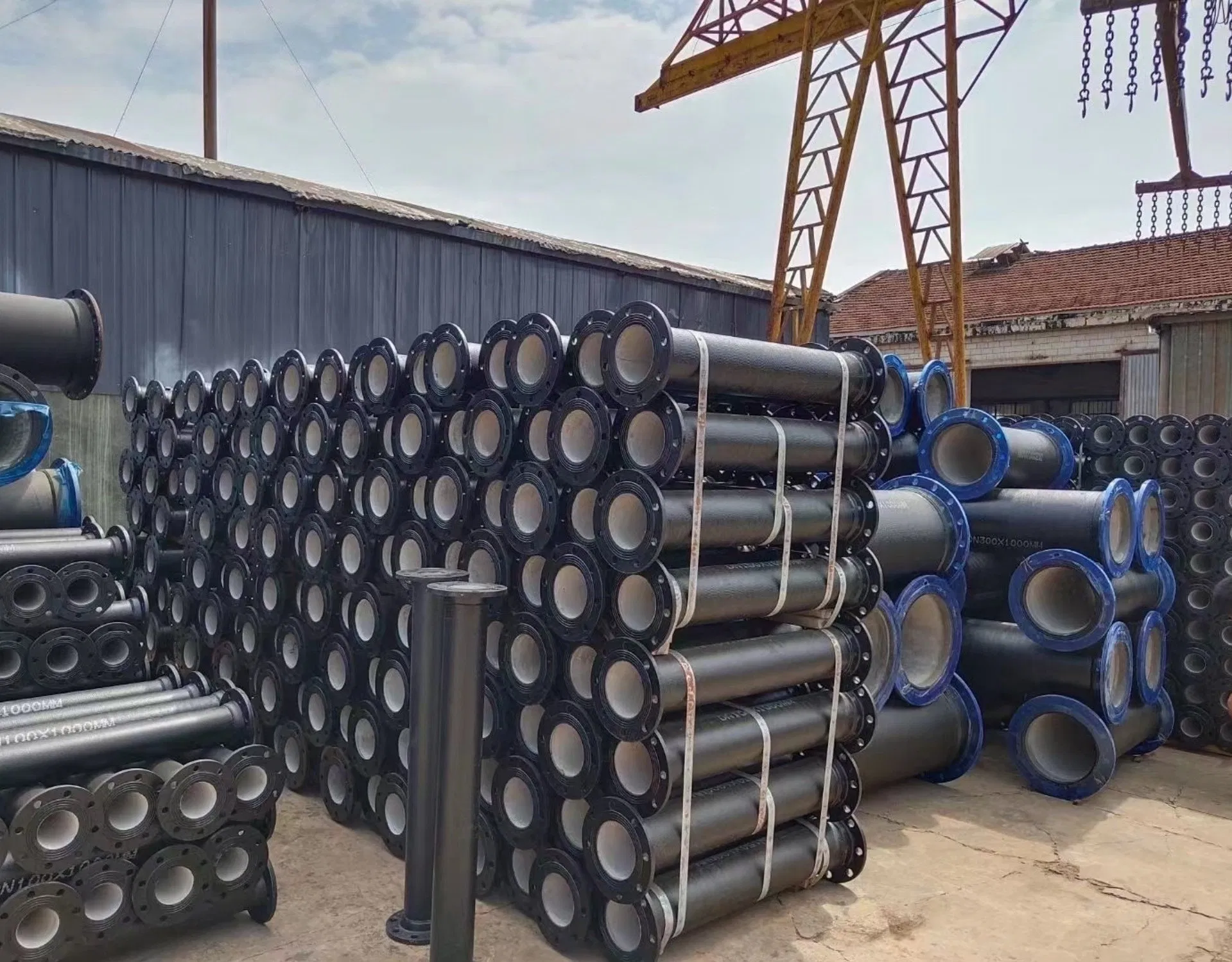 Flanged Connection Corrosion-Proof Ductile Iron Pipe Fittings