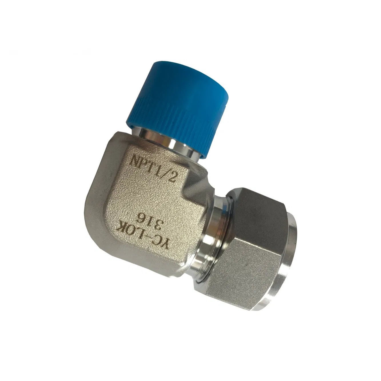 Stainless Steel Tube Fitting Compression 1/2′ ′ NPT Female X 1/2′ ′ Tube Od Forged Type Elbow Hydraulic Tube Joints for Machinery