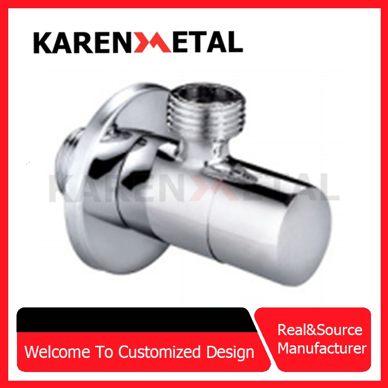 Bsp Threaded End Brass/Bronze Bathroom Angle Valve 1/2" Stop Water Inlet Pressure Relief Control Pipe Fitting