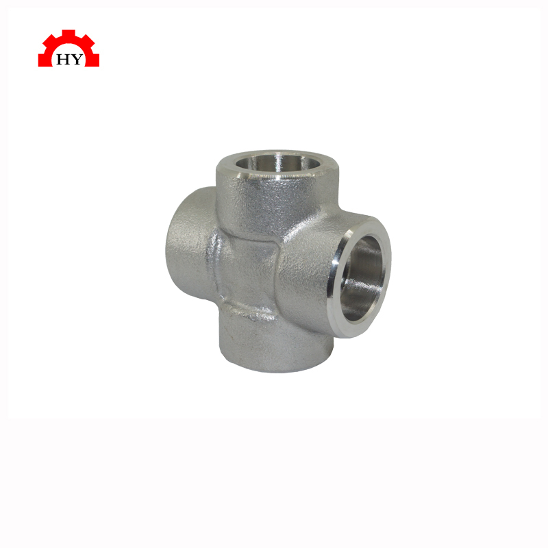High Quality 6000 Psi Socket Weld 4 Way Pipe Fitting