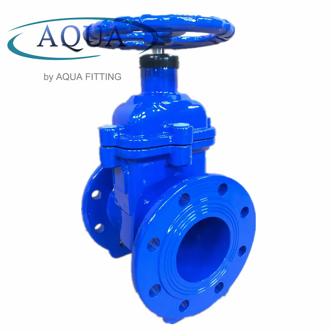 Di Gate Valve DIN3352 F4/F5 Soft Resilient Seated Flange Non-Rising Stem
