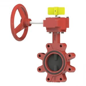 Groove Type Butterfly Valve with Tamper Switch, Lugged Wafer Butterfly Valve for Fire Fighting and Water Supply Systems