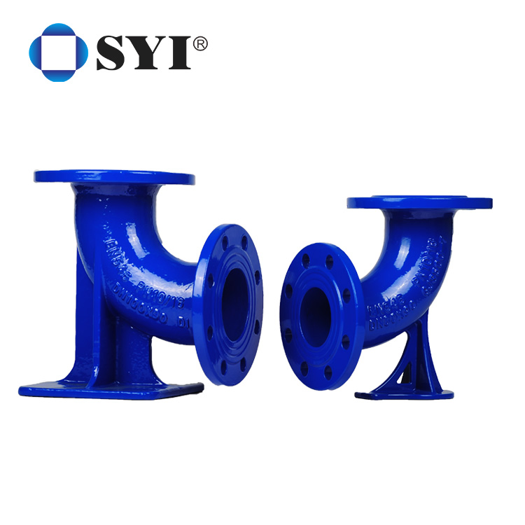 Factory Price Factory ISO2531 En545 En598 Di Elbow Tee Corss Fitting Ductile Iron Cast Iron Flanged Pipe Fittings