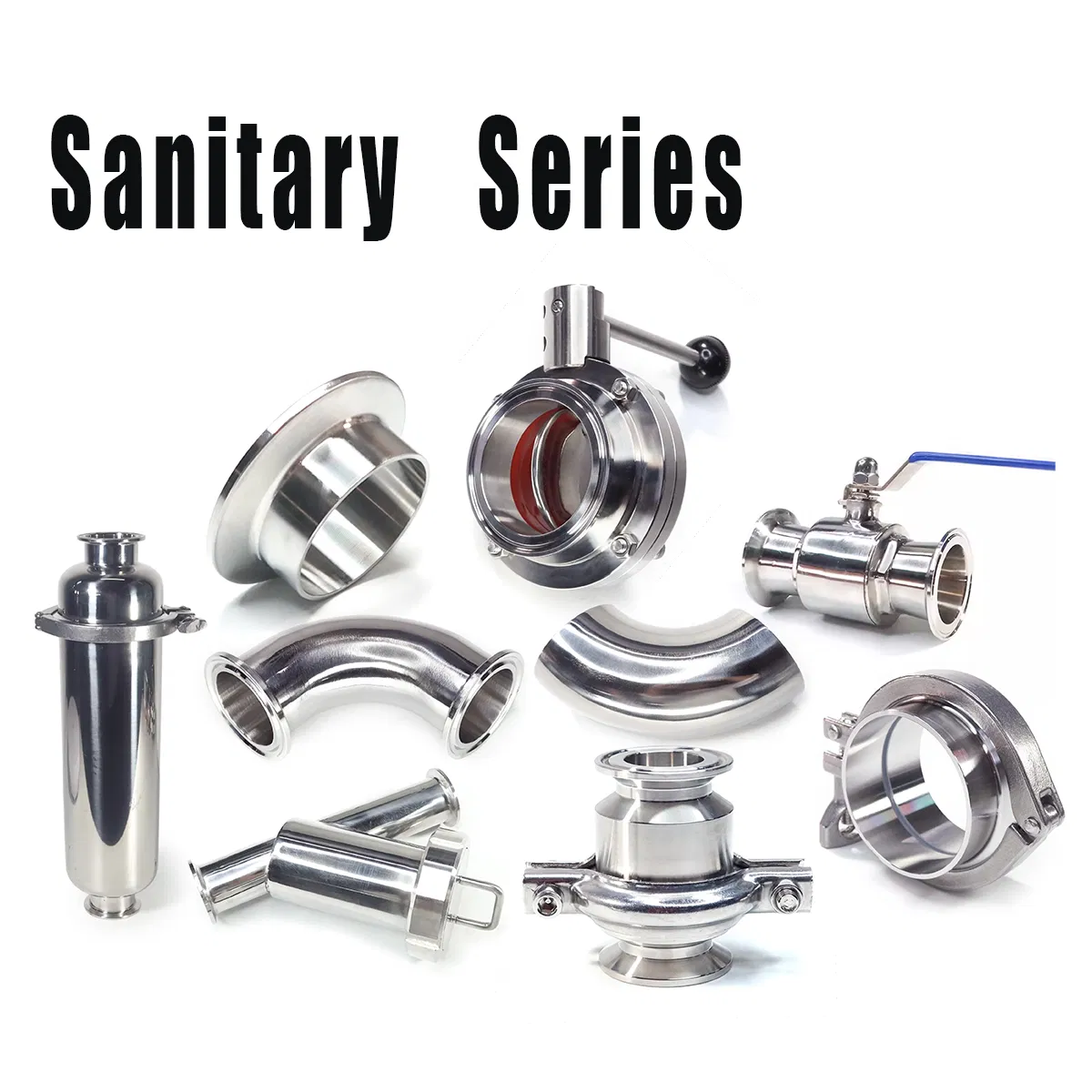 Stainless Steel 304/316 Mini Ball/Gate/Globe/Angle/Check/Sanitary/Industrial/Filter/3PC/2PC/1PC Valve with BSPP/BSPT/NPT Thread/High Platform for Water/Oil/Gas