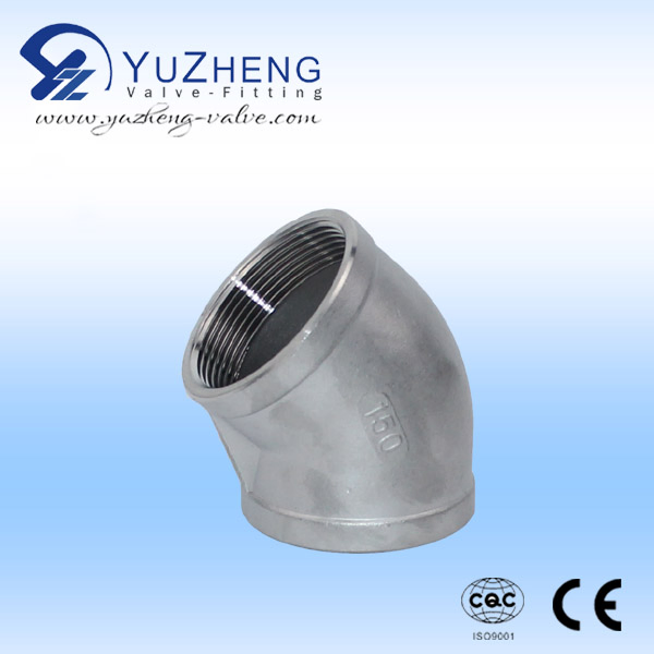Stainless Steel CF8/CF8m/Wcb/Ci/Brass BSPT/BSPP/NPT/Welded High Pressure Stainless Steel Pipe Fitting for Chemical Industry