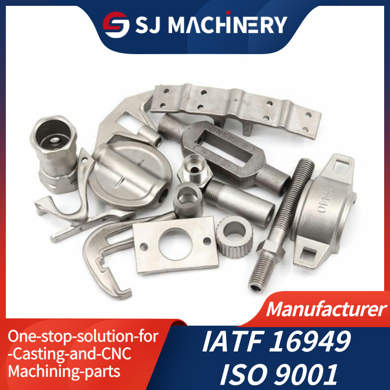 Machinery Precision Connector/Auto Spare Parts/Hardware and CNC Machining Components Casting-Investment Casting Parts