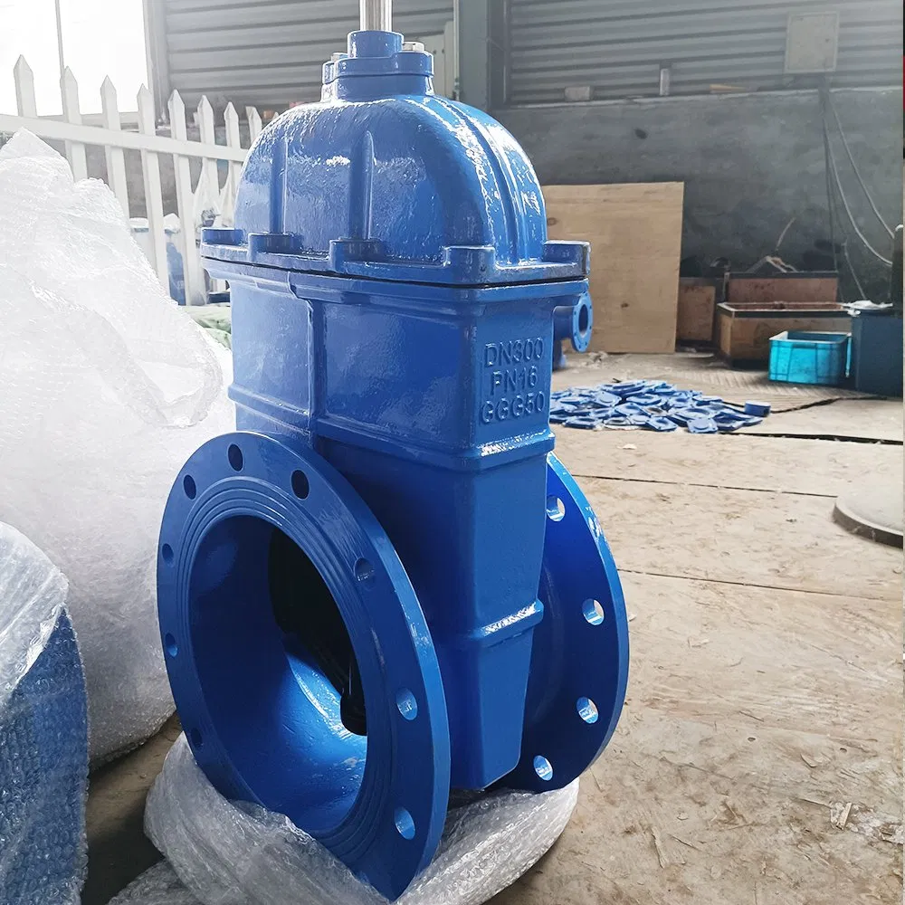 2" 4" Water Valve Resilient Seat Soft Seal Flange Water Control / Gate Valve with Manual/Electric Actuator