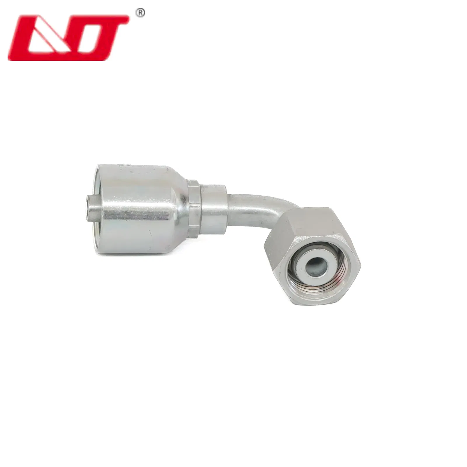 Carbon Steel Stainless Fitting Integrated Jic Pipe Adapter Tube End Joint Parker Hydraulic Hose Nipple Fittings