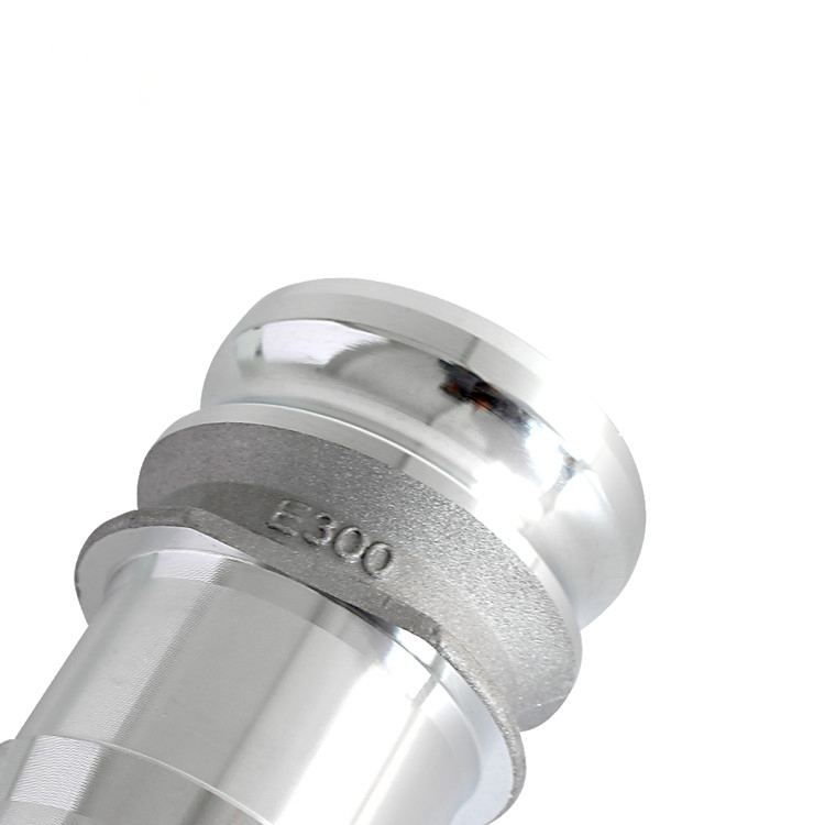 Heavy-Duty Aluminum and Stainless Steel Pipe Connector for Industrial Use