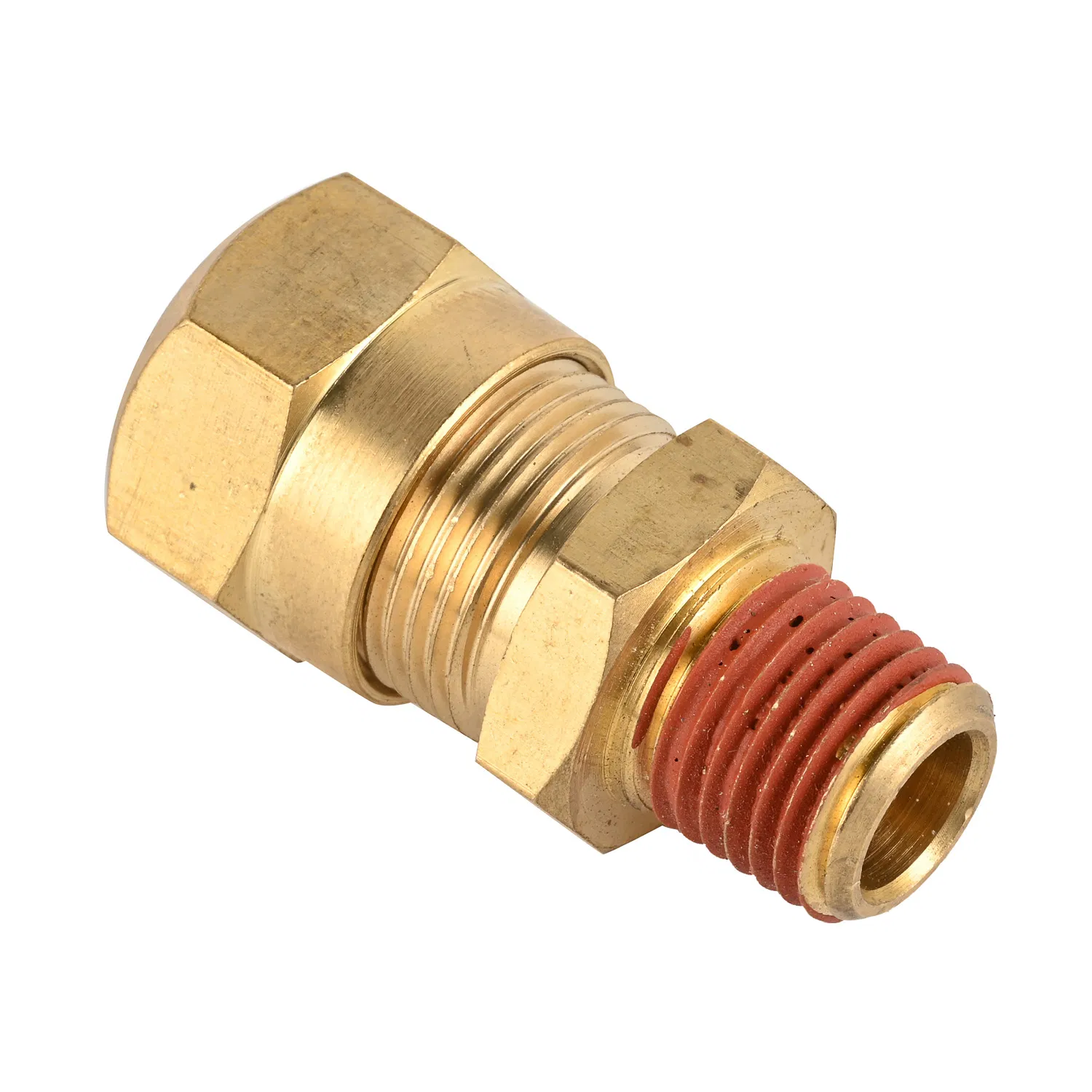 Straight Brass Male NPT DOT Ferrule Pipe Fittings