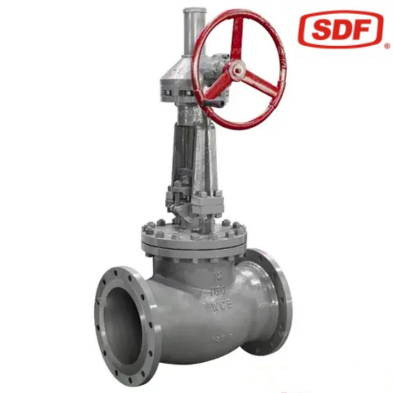 Compact Carbon Steel Flange Connection Flexible Cryogenic Low Temperature Globe Valve