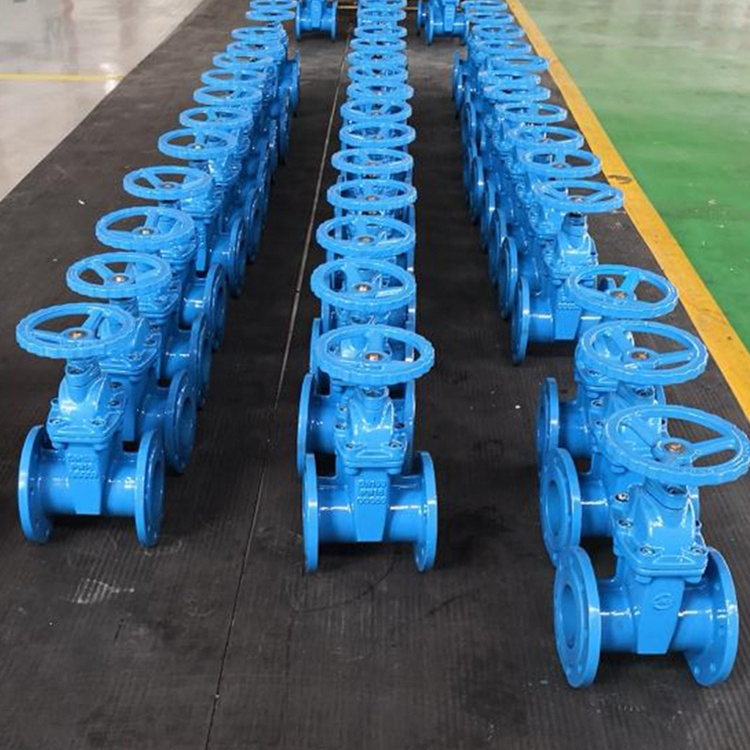 BS 5150/ DIN 3352 F4 F5/ Awwa C515 Double Flanged 2-36 Inch Non Rising Stem Gate Valve Ductile Iron Stainless Steel CF8 CF8m with Resilient Seat