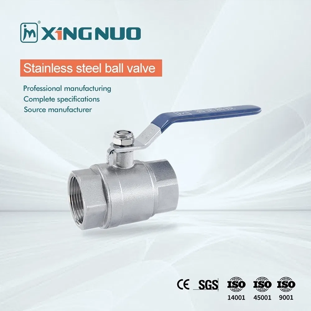 Stainless Steel Brass/Industrial/PVC /Flange/Gas/Motorized/Flow Control Non-Retention Thread Metal Globe Ball Valve for Water/Gas/Liquid