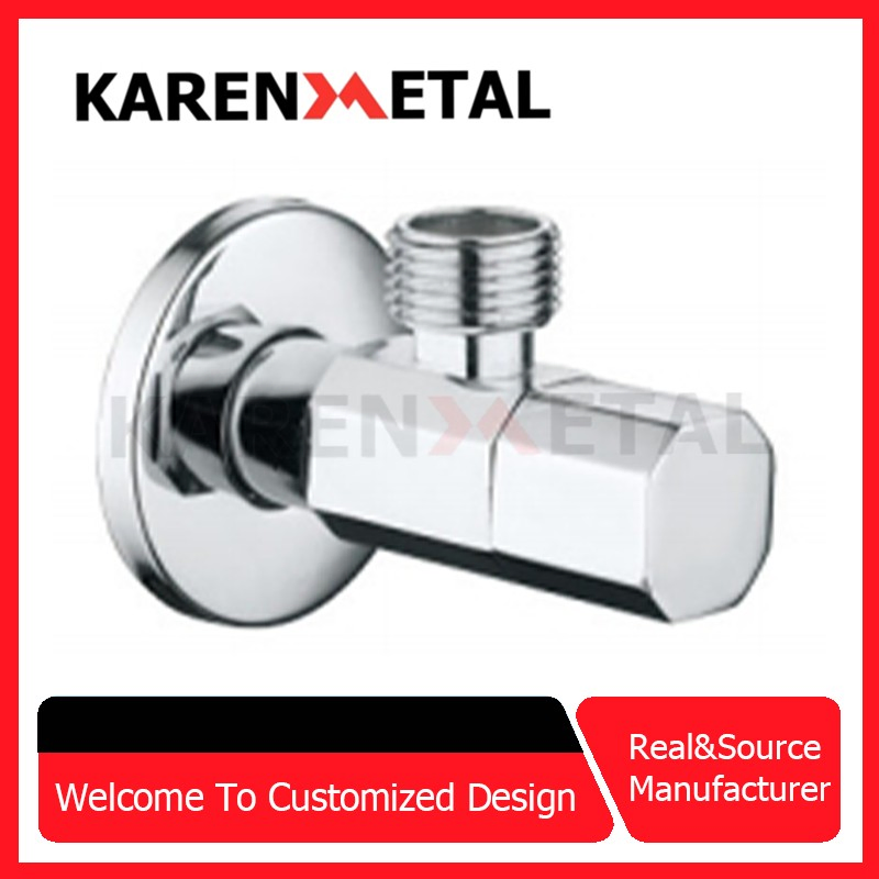 Bsp Threaded End Brass/Bronze Bathroom Angle Valve 1/2" Stop Water Inlet Pressure Relief Control Pipe Fitting