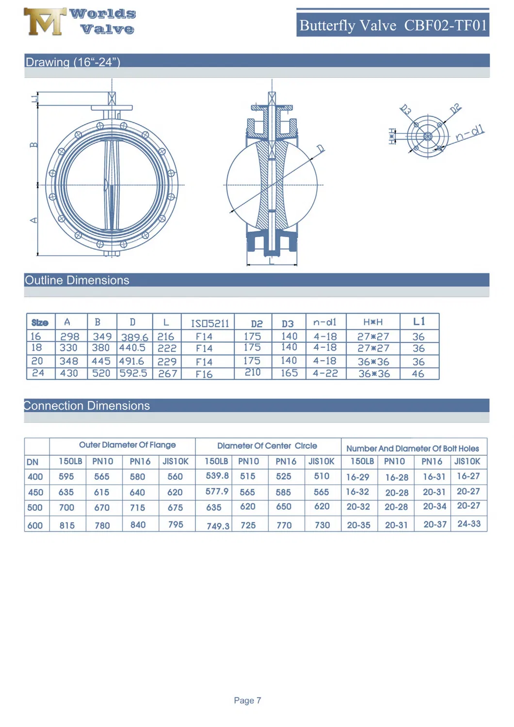 Valve Technical Diagram