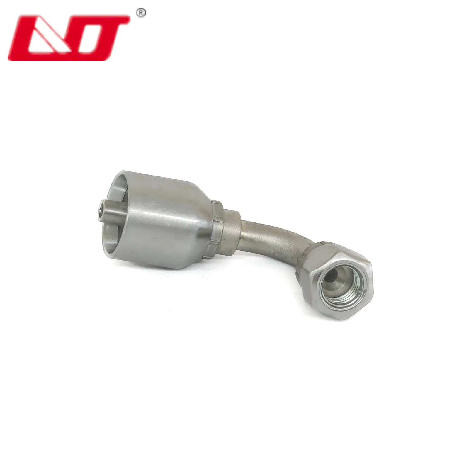 Heavy-Duty Hydraulic Hose Fitting Flange Connector for Machinery