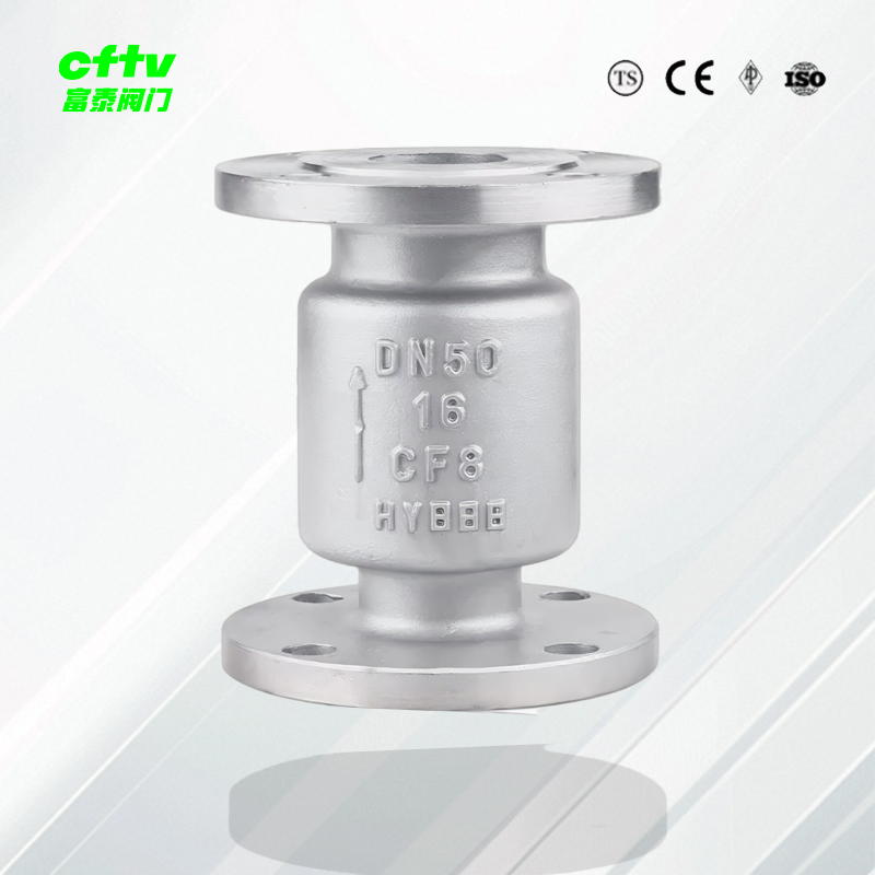 304/316 Ss Flanged Stainless Steel Casting Vertical Lift Check Valve