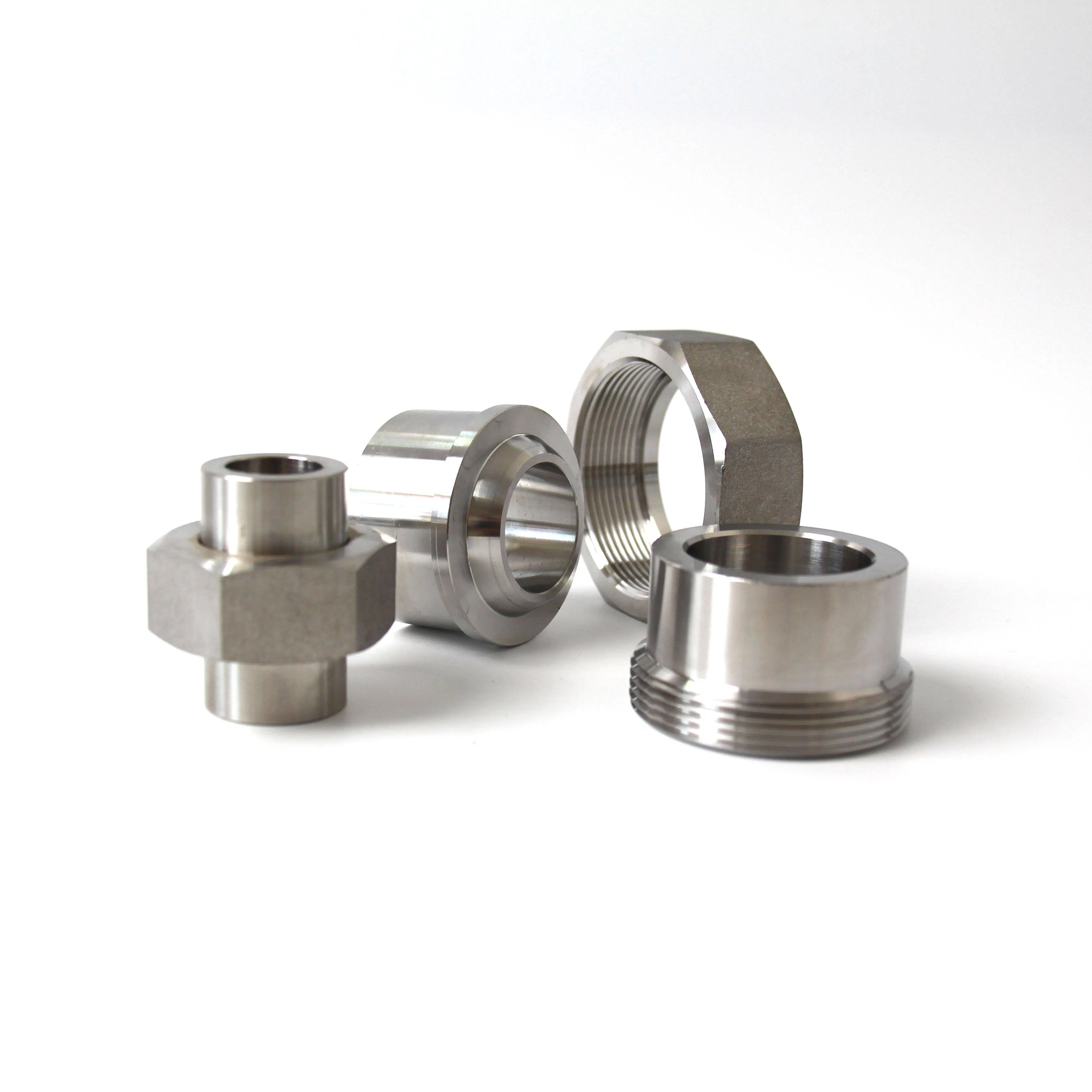 Stainless Steel 304, 316, 3000lb, 6000lbs High-Pressure Pipe Fittings with Threaded Connections and Socket Weld Joints