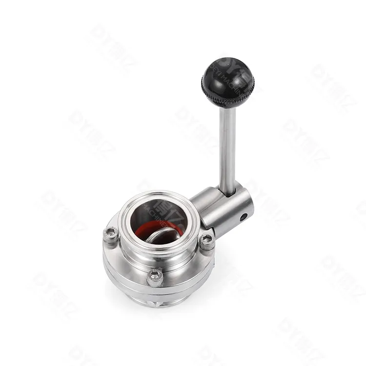 Sanitary Triclamp Butterfly Valve