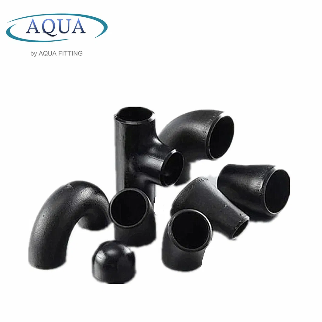 45 90 180 Degree Carbon Steel Butt Weld Elbow Pipe Fittings Sch20 40