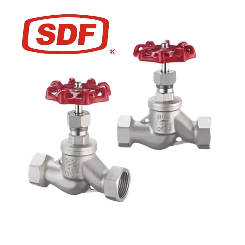 Durable Stainless Steel Globe Valve with Female Threads for HVAC