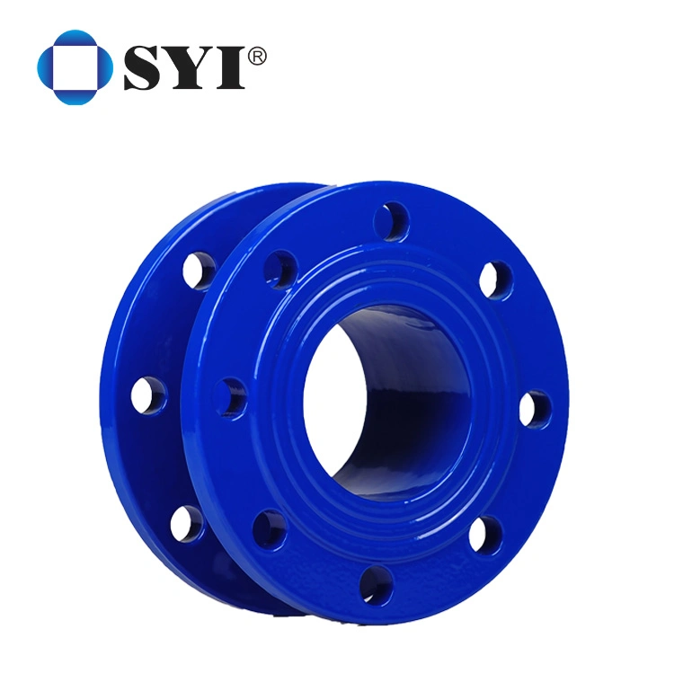 Water Supply Ductile Iron Double Flanged Bend Pipe Fittings Di Elbow