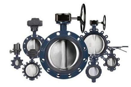 Durable Concentric Wafer Style Ductile Iron Butterfly Valve