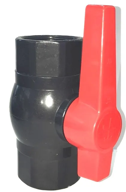 Factory Price 1/2" Pn10 PVC Pipe Threaded Stainless Steel Compact Ball Plumbing Stop Gate Water Ball Globe Control Check Valve for Water Supply