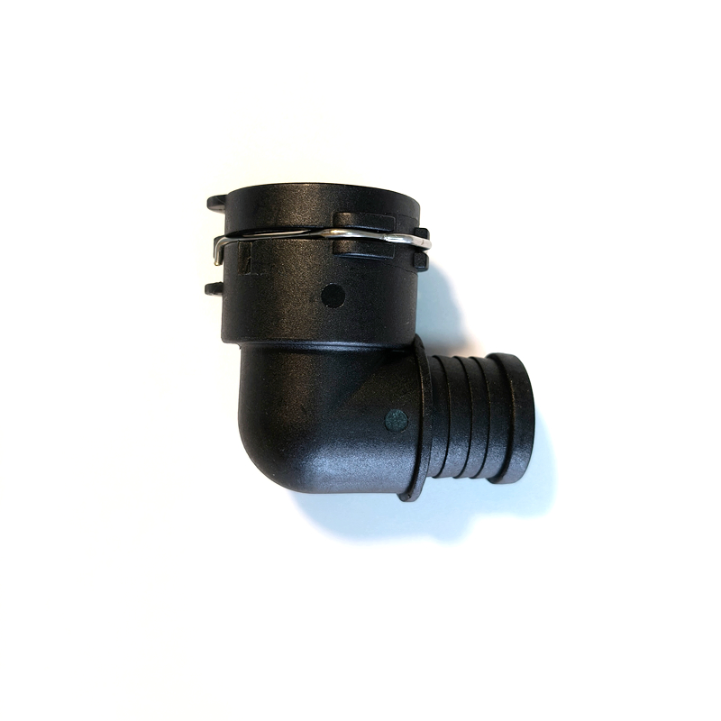 Auto Cars Male and Female Pipe Plastic Quick Connector Elbow Connectors for Auto Parts and Factories, Farms and Industrial Machinery 17.5ID14 Elbow Connectors