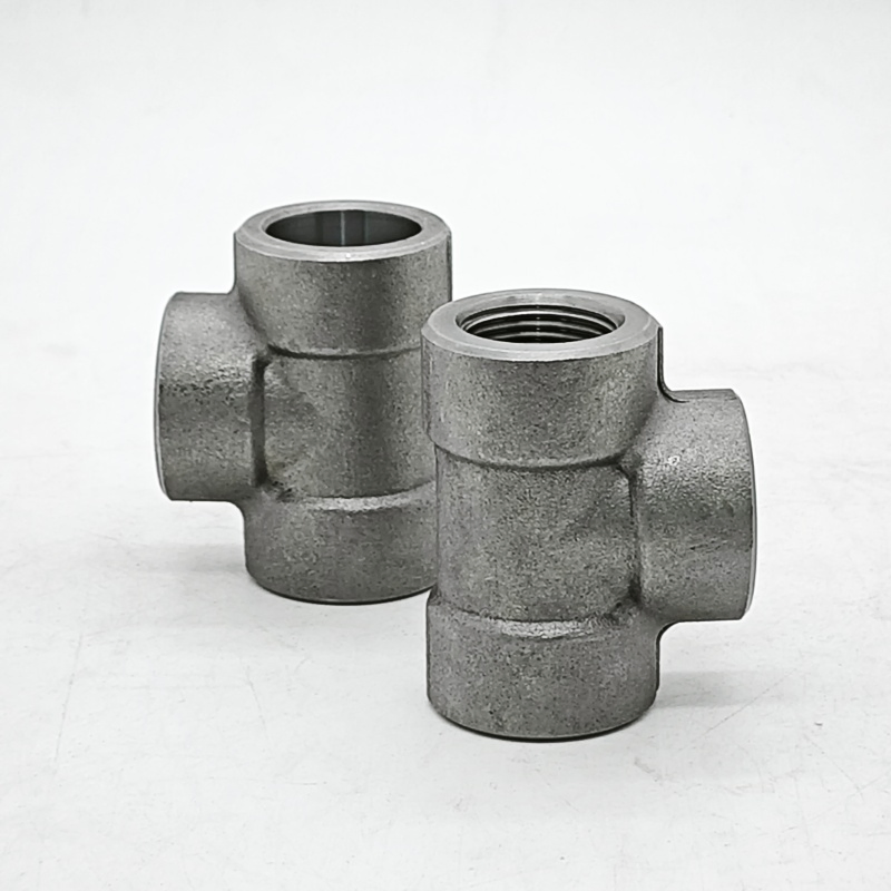 High Pressure Carbon Stainless Steel A105 Q235B 316L 304 Pipe Fittings Flange Tee