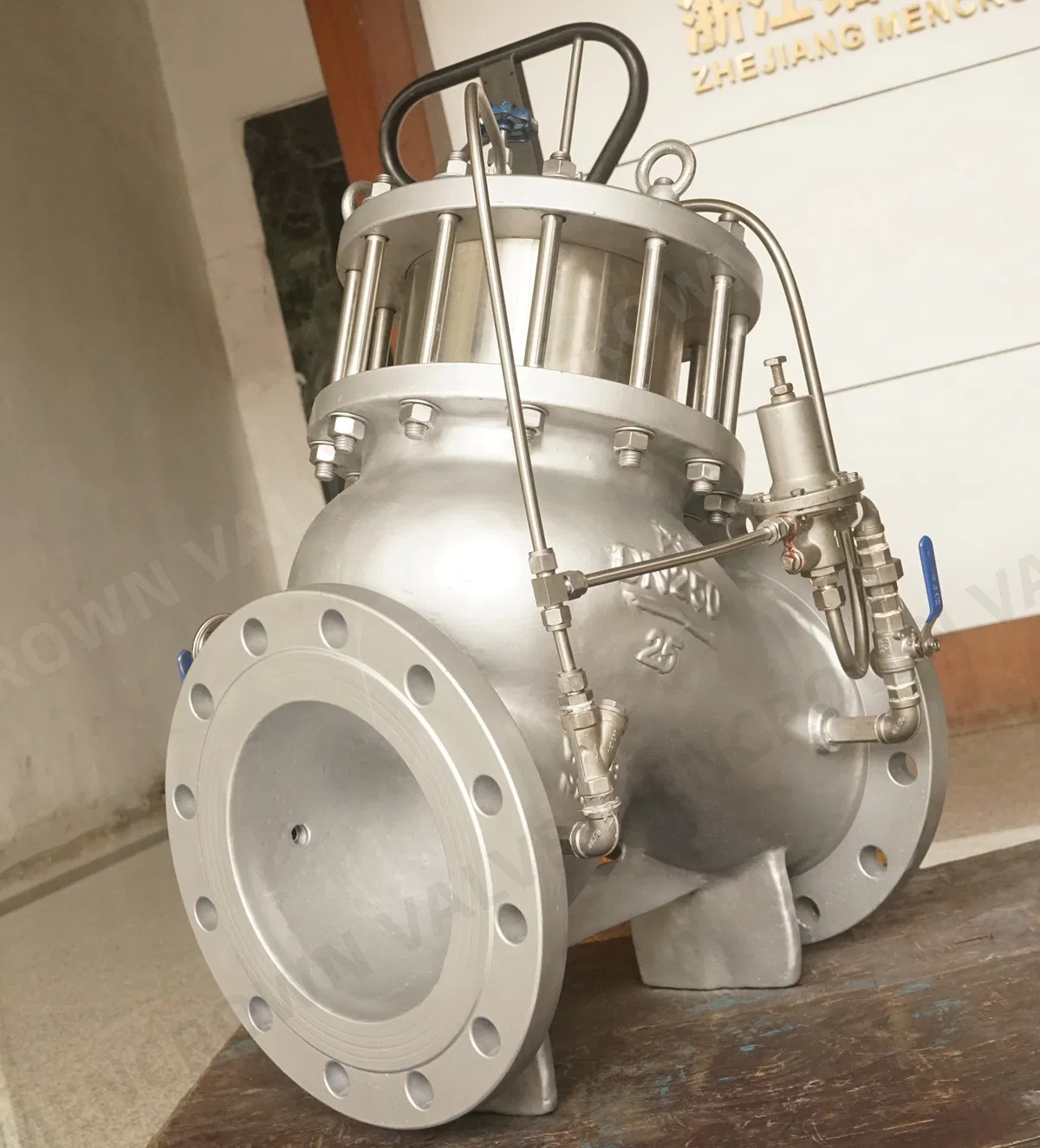 Piston Type Automatic Quick Safety Pressure Relief Sustaining Valve (GAX742)