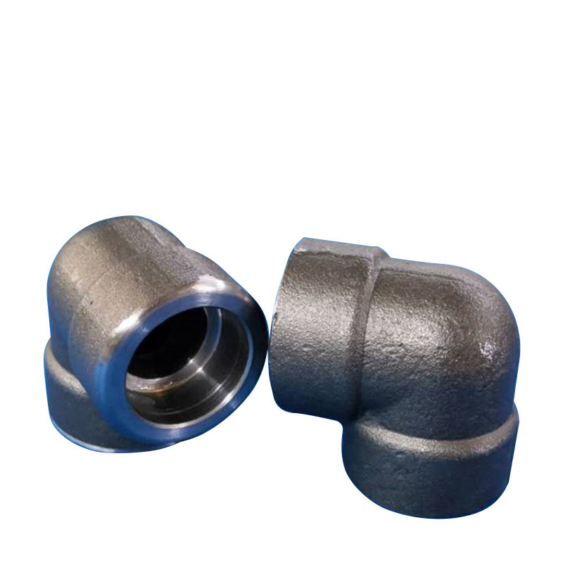 Scrd Elbow Socket Weld and NPT Thread Pipe Fitting Elbow SA 105m Carbon Steel Pipe Elbow