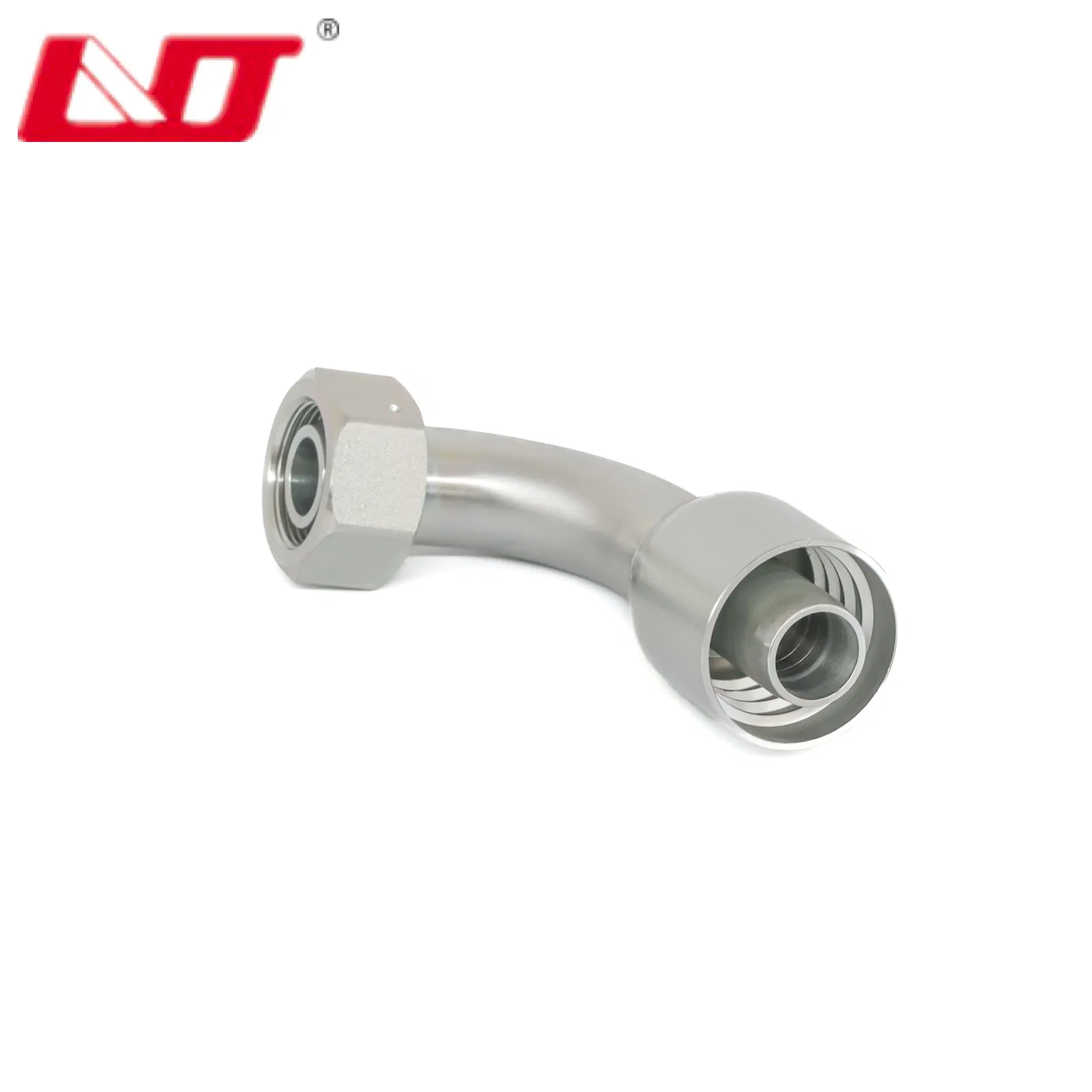 Carbon Steel Stainless Fitting Integrated Jic Pipe Adapter Tube End Joint Parker Hydraulic Hose Nipple Fittings