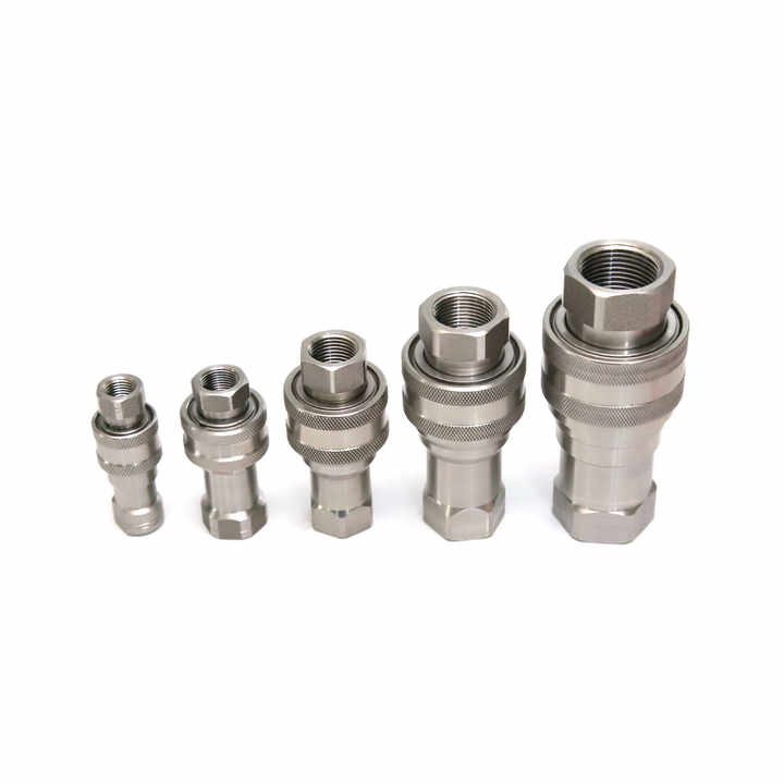 Hydraulic Connections ISO 7241-a Quick Connect Hose Fittings Pressure Release Coupling