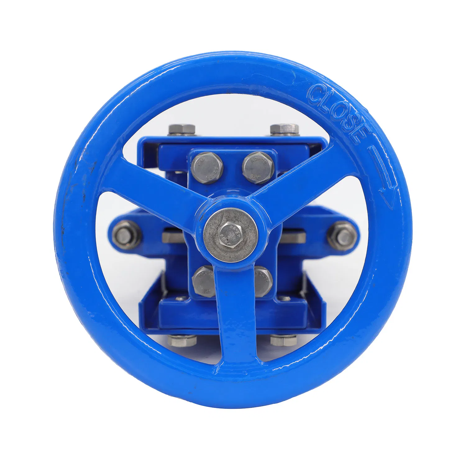 DIN Ductile Cast Iron Soft Seat Knife Gate Valve Pn10